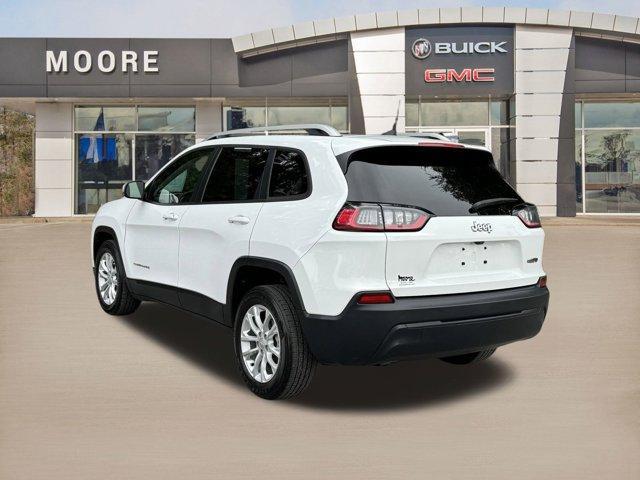 used 2021 Jeep Cherokee car, priced at $20,200