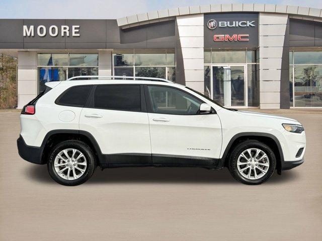 used 2021 Jeep Cherokee car, priced at $21,200