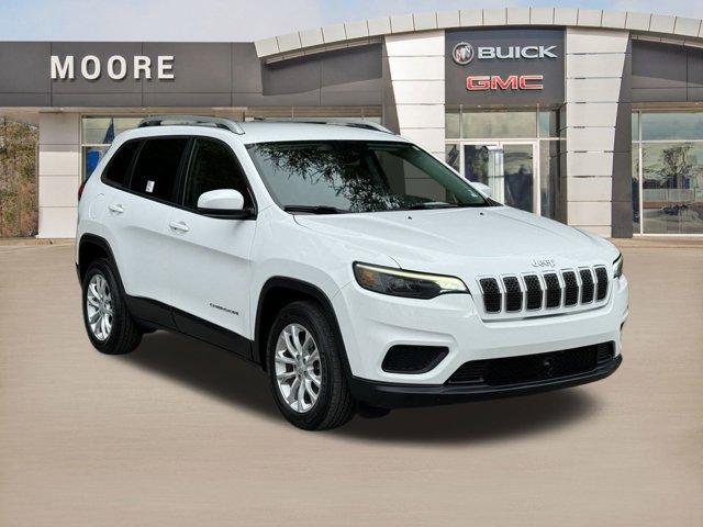 used 2021 Jeep Cherokee car, priced at $20,200