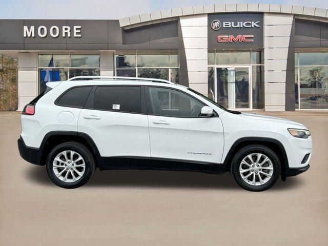 used 2021 Jeep Cherokee car, priced at $20,200