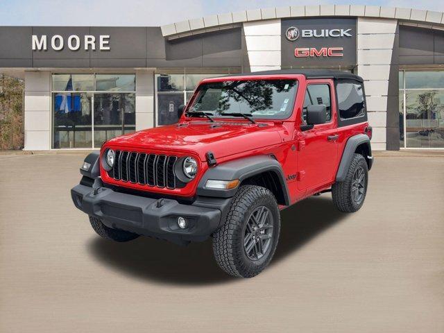 used 2024 Jeep Wrangler car, priced at $35,400