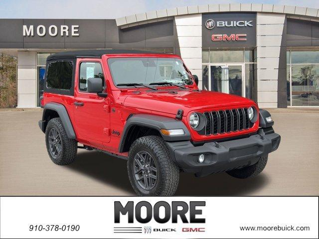 used 2024 Jeep Wrangler car, priced at $35,400