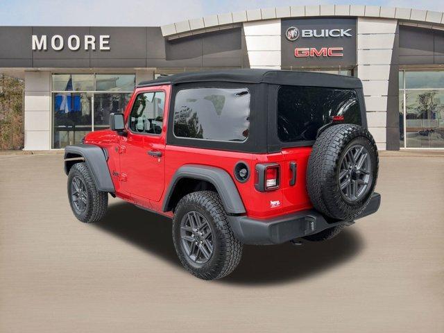 used 2024 Jeep Wrangler car, priced at $35,400