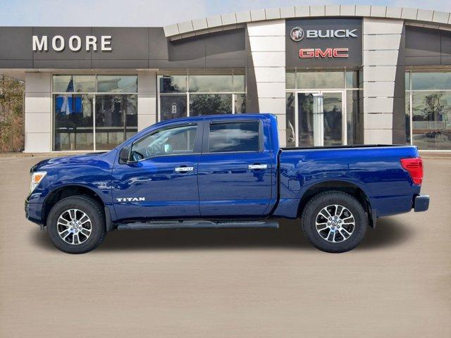 used 2021 Nissan Titan car, priced at $32,499