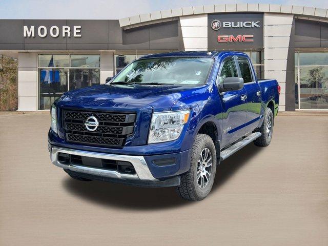 used 2021 Nissan Titan car, priced at $32,499