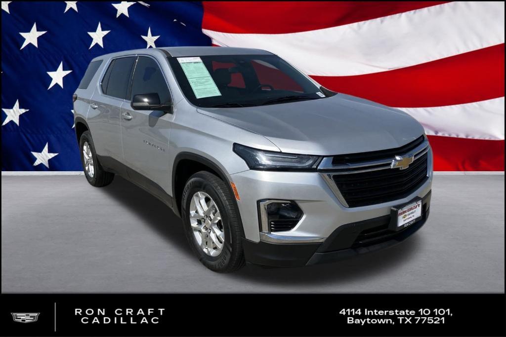 used 2022 Chevrolet Traverse car, priced at $23,996