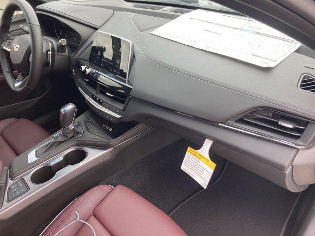 new 2025 Cadillac CT4 car, priced at $46,415