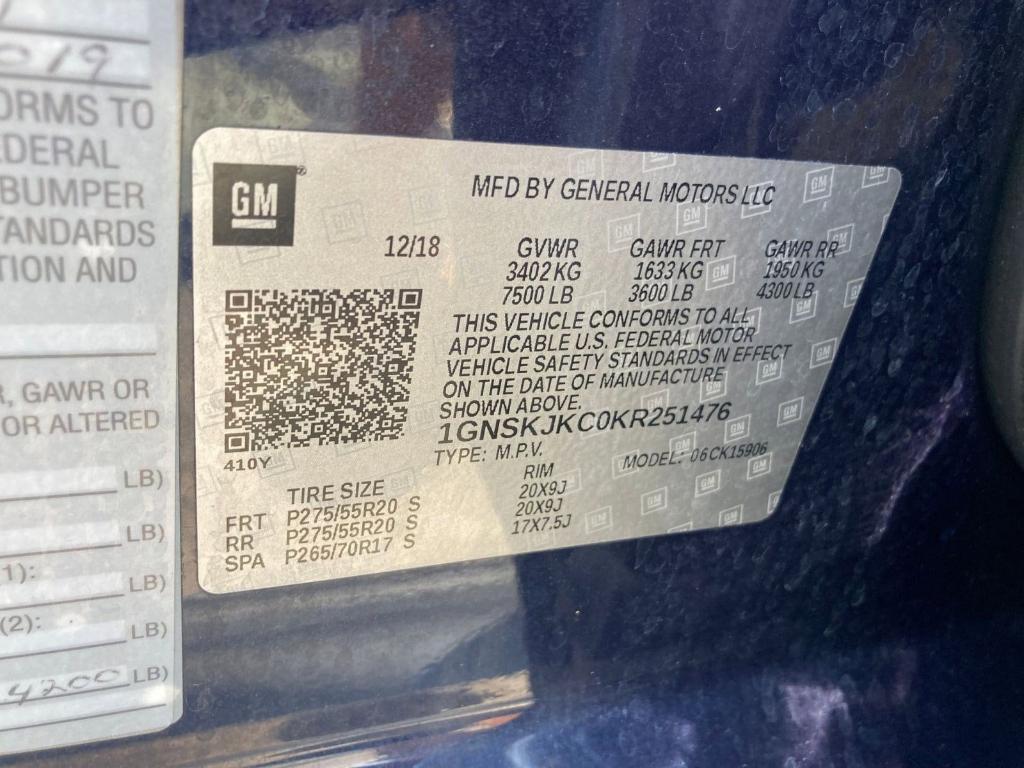 used 2019 Chevrolet Suburban car, priced at $29,998