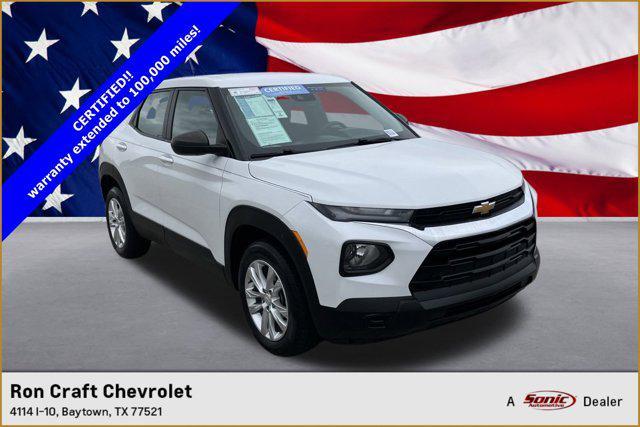 used 2022 Chevrolet TrailBlazer car, priced at $18,496