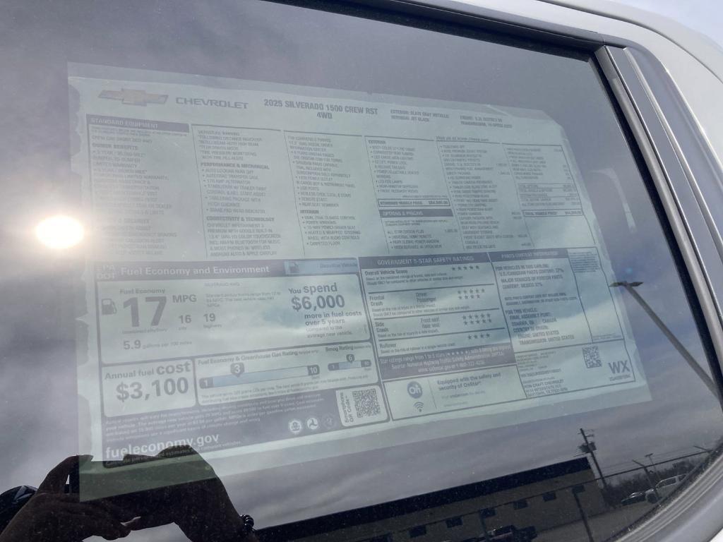 new 2025 Chevrolet Silverado 1500 car, priced at $57,802