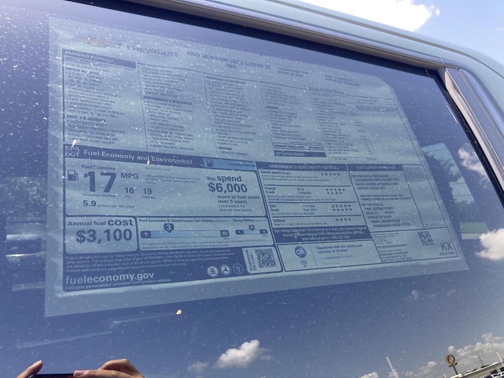 new 2025 Chevrolet Silverado 1500 car, priced at $54,021