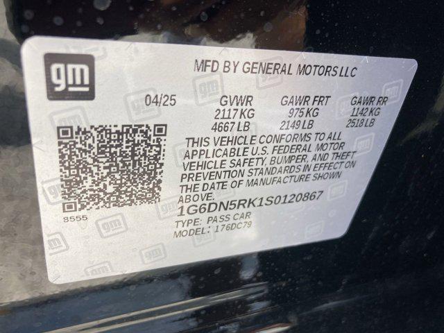 new 2025 Cadillac CT5 car, priced at $55,232