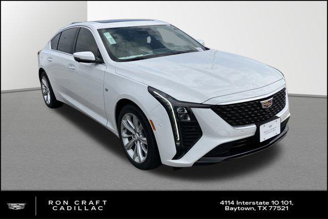 new 2025 Cadillac CT5 car, priced at $53,110