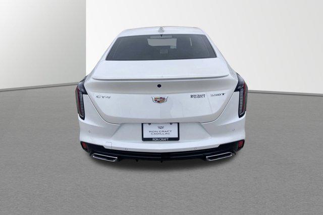 new 2025 Cadillac CT4 car, priced at $48,161