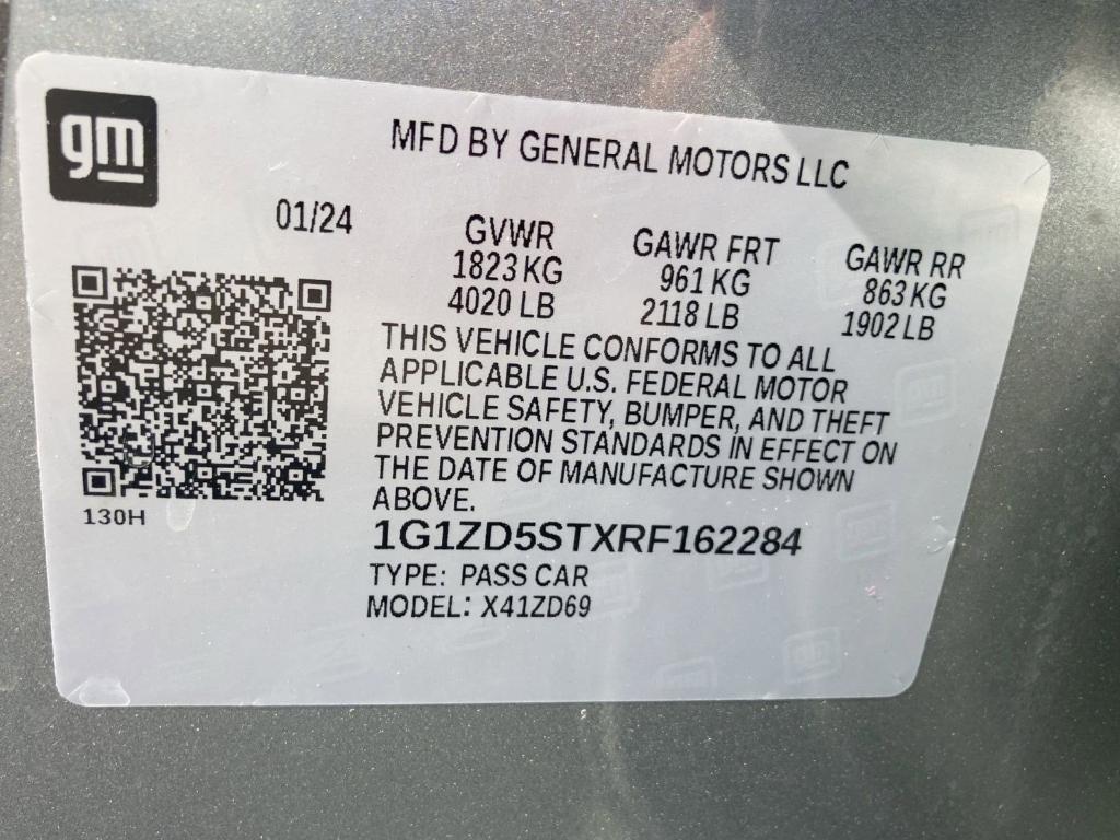 used 2024 Chevrolet Malibu car, priced at $18,688