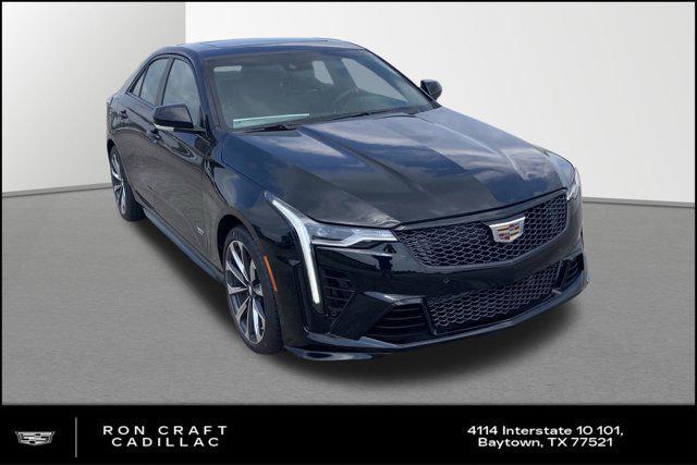 new 2025 Cadillac CT4-V car, priced at $74,400