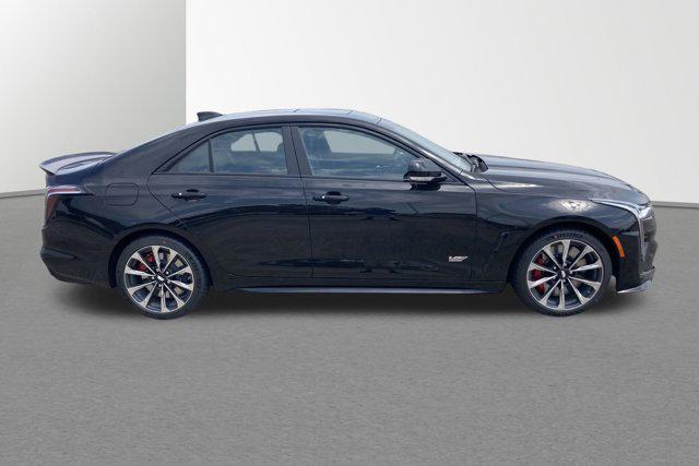 new 2025 Cadillac CT4-V car, priced at $74,400