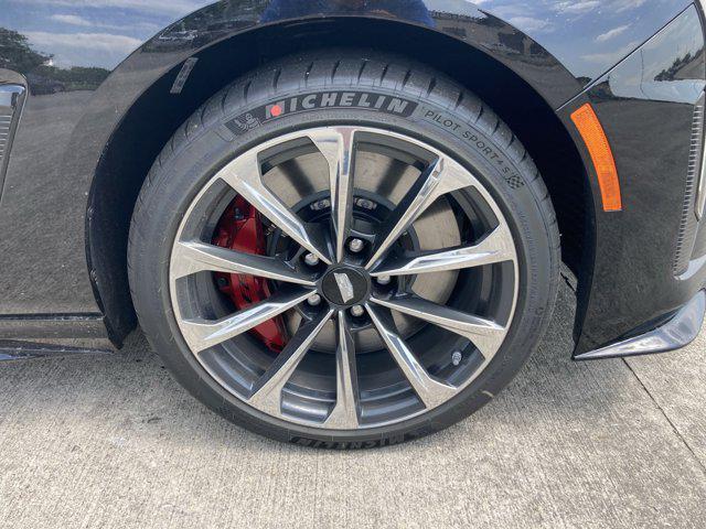 new 2025 Cadillac CT4-V car, priced at $74,400