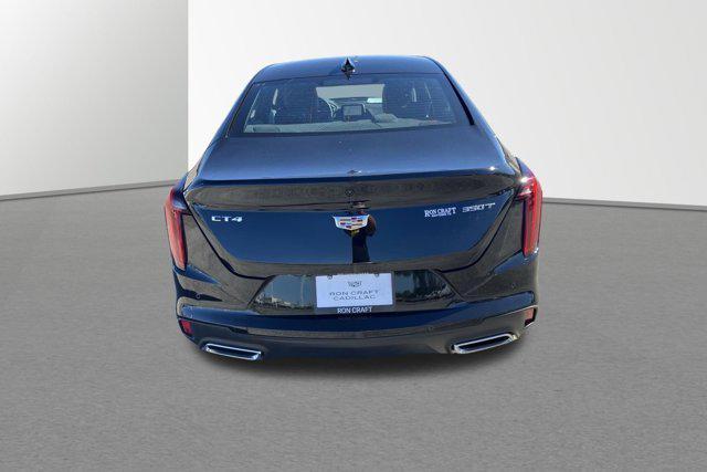 new 2025 Cadillac CT4 car, priced at $37,590