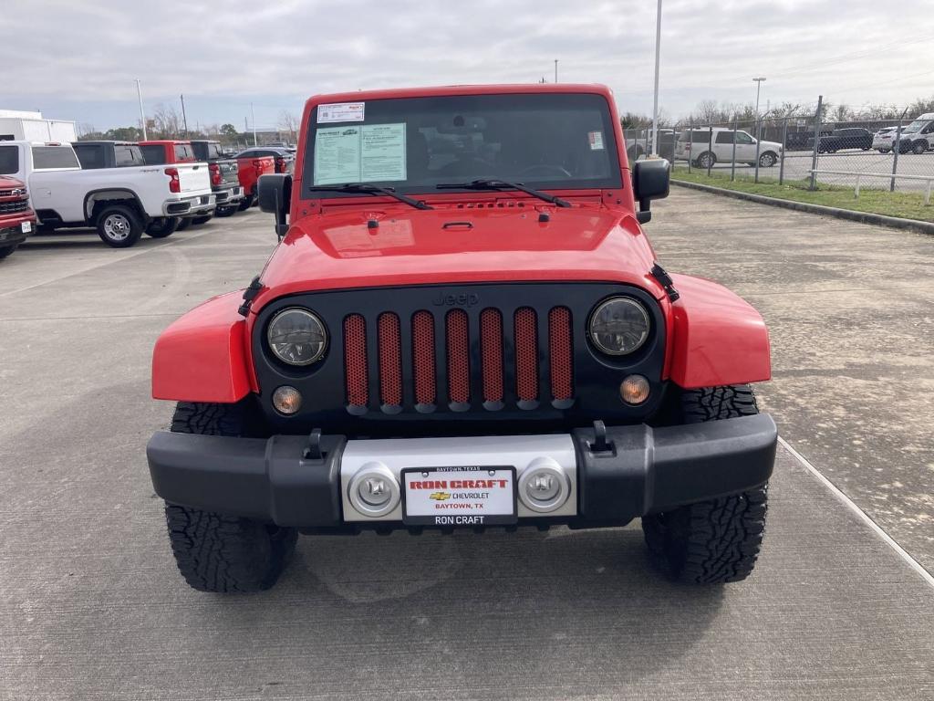 used 2015 Jeep Wrangler Unlimited car, priced at $19,899