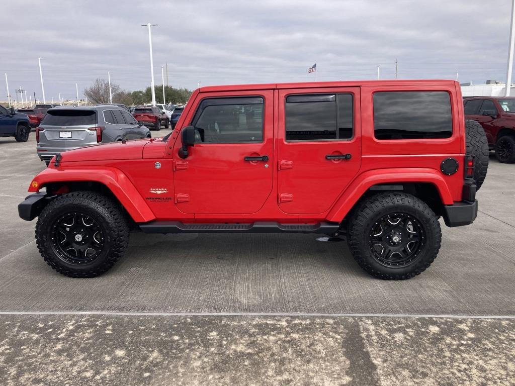 used 2015 Jeep Wrangler Unlimited car, priced at $19,899