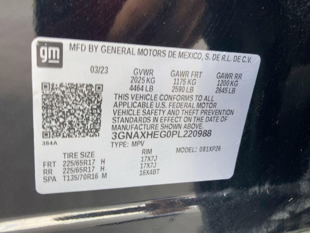 used 2023 Chevrolet Equinox car, priced at $22,498