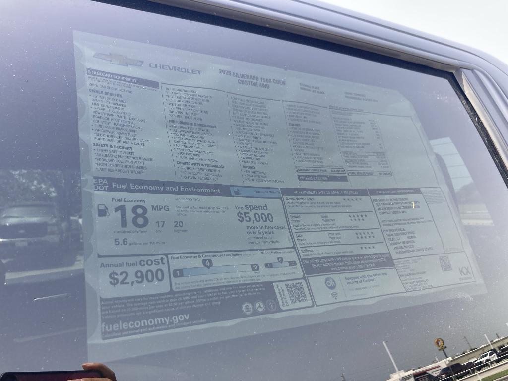 new 2025 Chevrolet Silverado 1500 car, priced at $45,201