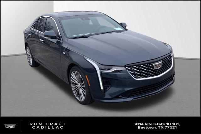 new 2025 Cadillac CT4 car, priced at $45,451