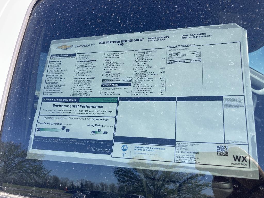 new 2025 Chevrolet Silverado 2500 car, priced at $50,362