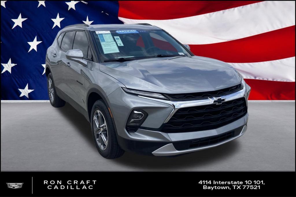 used 2023 Chevrolet Blazer car, priced at $27,498
