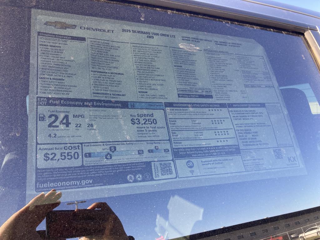 new 2025 Chevrolet Silverado 1500 car, priced at $63,401