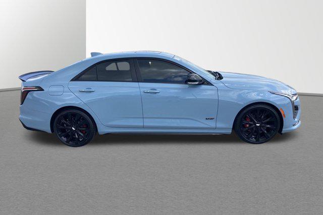 new 2025 Cadillac CT4-V car, priced at $57,125