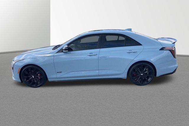 new 2025 Cadillac CT4-V car, priced at $57,125