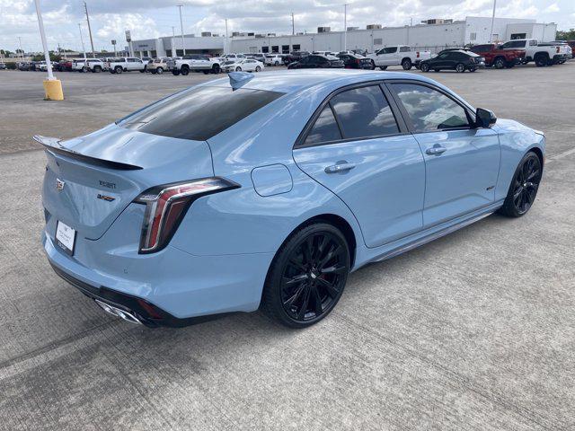 new 2025 Cadillac CT4-V car, priced at $57,125