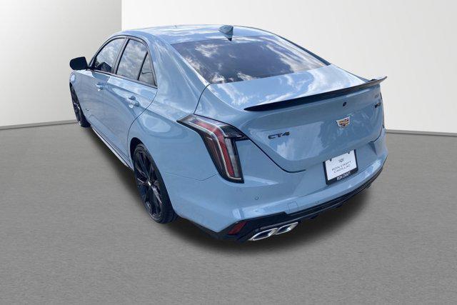 new 2025 Cadillac CT4-V car, priced at $57,125