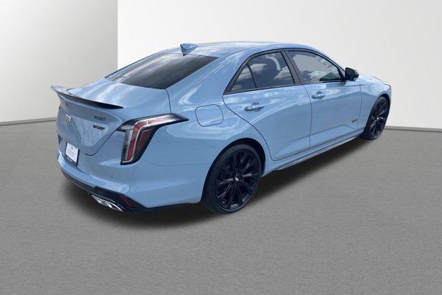 new 2025 Cadillac CT4-V car, priced at $57,125