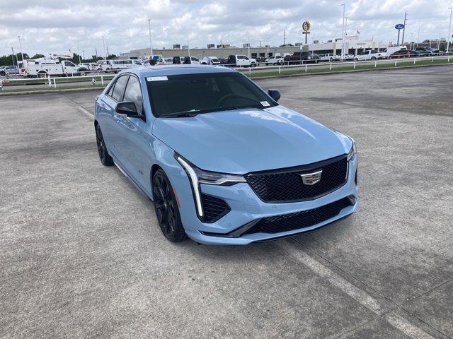 new 2025 Cadillac CT4-V car, priced at $57,125