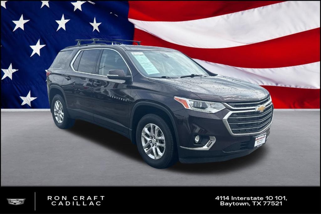 used 2021 Chevrolet Traverse car, priced at $27,399