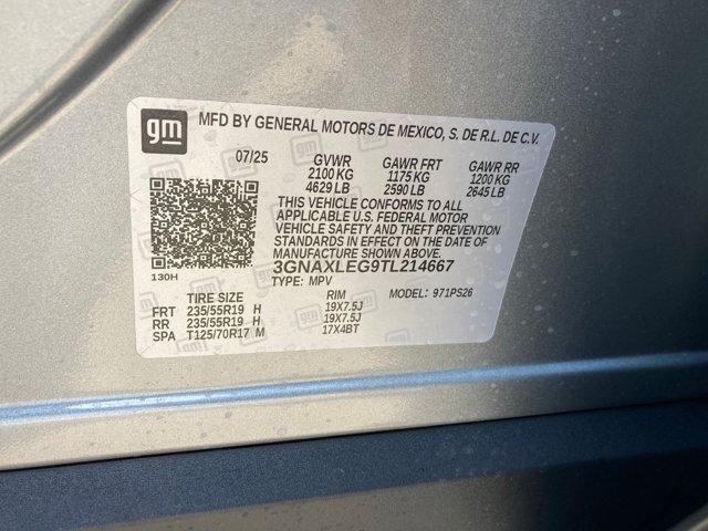 new 2026 Chevrolet Equinox car, priced at $35,261