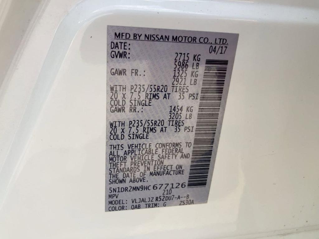used 2017 Nissan Pathfinder car, priced at $16,999