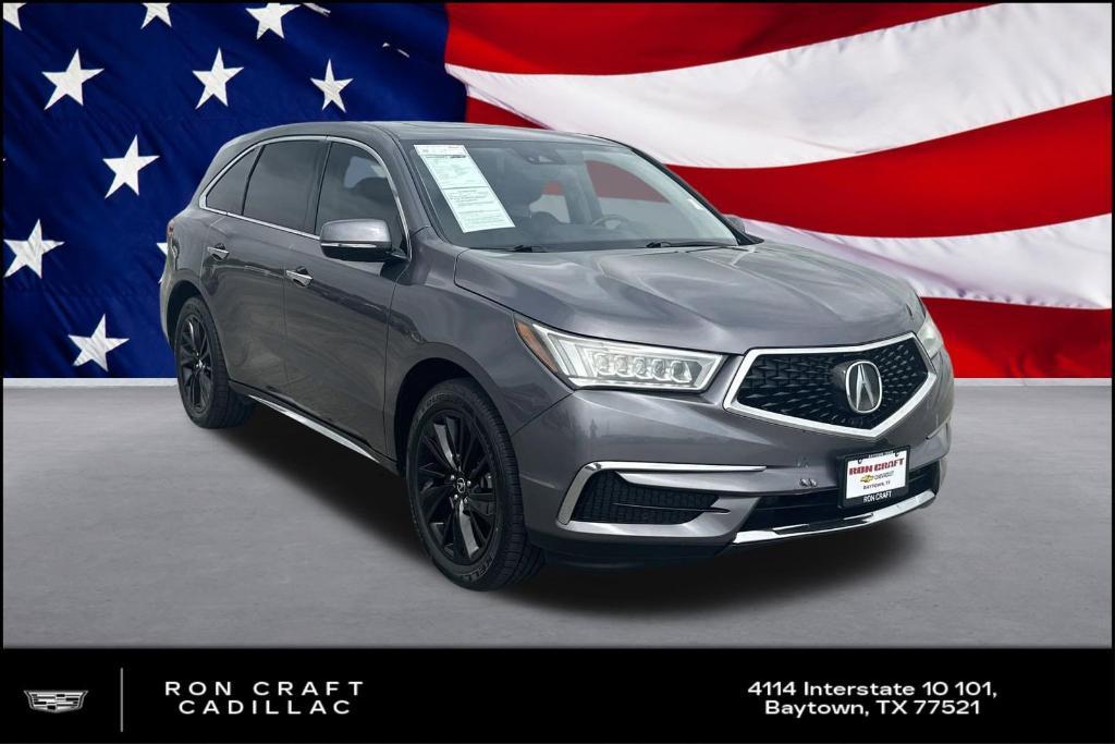 used 2017 Acura MDX car, priced at $19,999