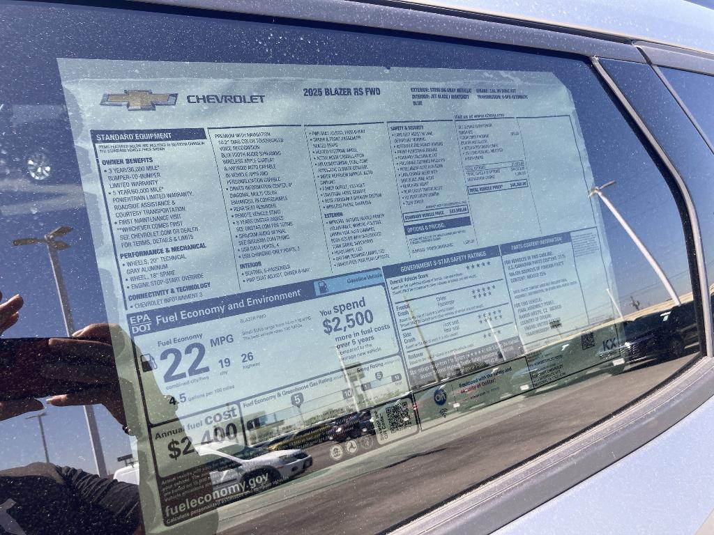 new 2025 Chevrolet Blazer car, priced at $45,861