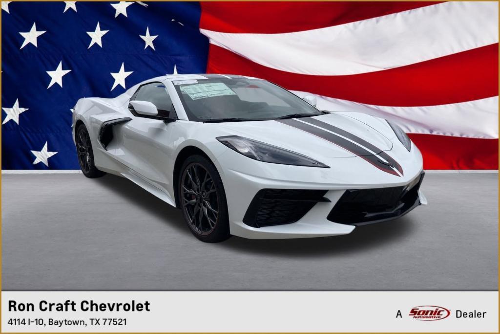 new 2025 Chevrolet Corvette car, priced at $81,675