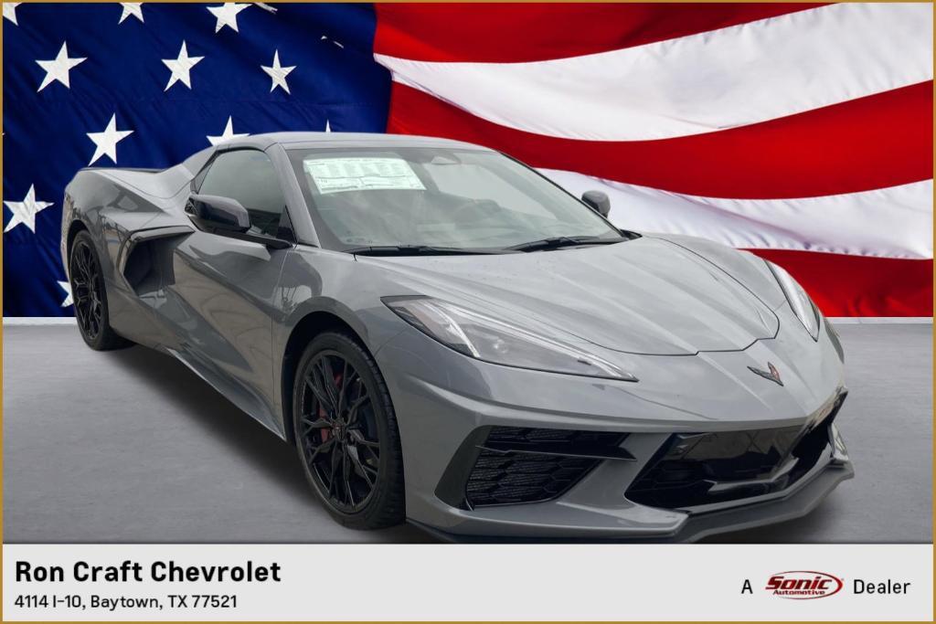 new 2025 Chevrolet Corvette car, priced at $104,625