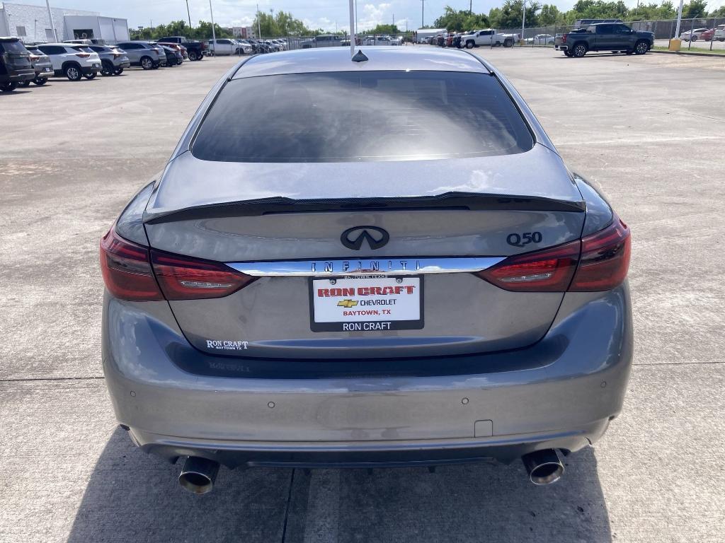 used 2021 INFINITI Q50 car, priced at $24,997