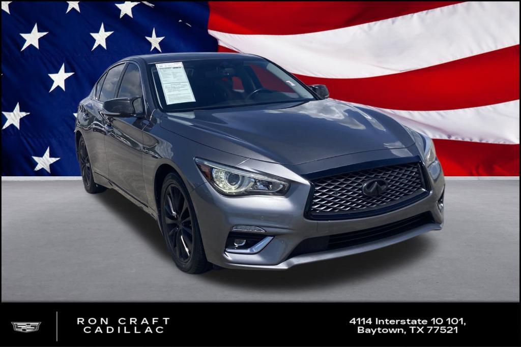 used 2021 INFINITI Q50 car, priced at $25,999
