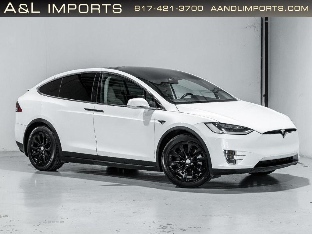 used 2018 Tesla Model X car, priced at $27,950