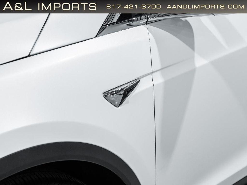 used 2018 Tesla Model X car, priced at $27,950