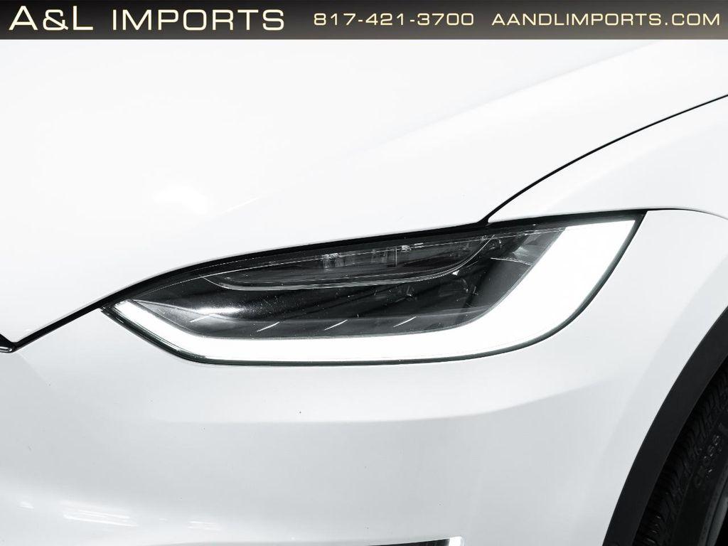 used 2018 Tesla Model X car, priced at $27,950