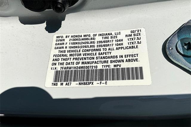 used 2021 Honda CR-V car, priced at $22,760